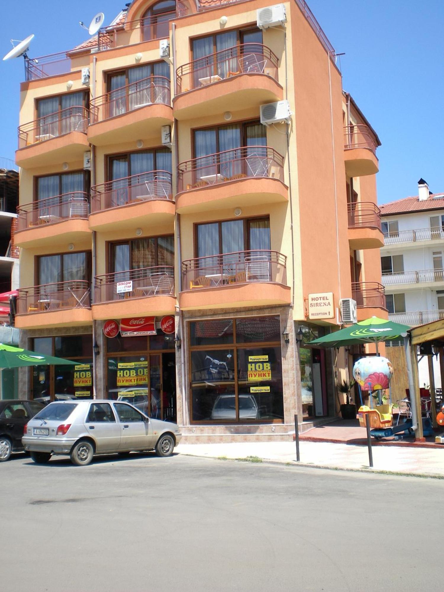 Hotel Sirena Primorsko Bagian luar foto